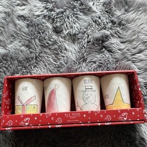 Rae Dunn Christmas Tumbler Set